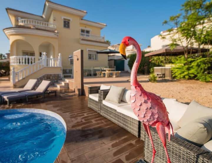 Luxury Private Villa Casa Jojo Own Pool & Hot Tub シウダー・ケサダ エクステリア 写真